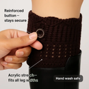 Women Winter Crochet Knit Leg Warmers by LJGDeals