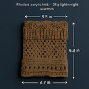 Women Winter Crochet Knit Leg Warmers by LJGDeals