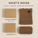 Women Winter Crochet Knit Leg Warmers by LJGDeals