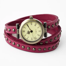 Rivet Leather Belt Retro Watch Hand Chain White by LJGDeals