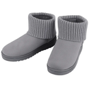 Women Snow Boots Suede Mid-Calf with Knit Lining by LJGDeals