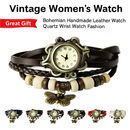 Vintage Women's Leather Bohemian Watch – Charm Design by LJGDeals