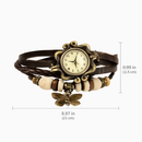 Vintage Women's Leather Bohemian Watch – Charm Design by LJGDeals