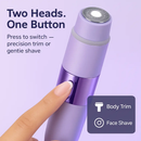 Bikini Trimmer for Women - 2-in-1 Dual Head Shaver by LJGDeals