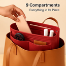 Felt Handbag Insert Organizer for Purses and Totes by LJGDeals