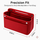 Felt Handbag Insert Organizer for Purses and Totes by LJGDeals