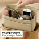 Felt Handbag Insert Organizer for Purses and Totes by LJGDeals