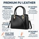Chic Tote Bag for Women - White Leather Satchel & Crossbody by LJGDeals