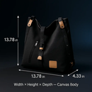 Ladies Canvas Tote Bag with Adjustable Shoulder Strap by LJGDeals