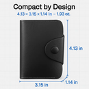 Credit Card Holder Wallet with Snap Closure by LJGDeals