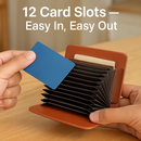 Credit Card Holder Wallet with Snap Closure by LJGDeals
