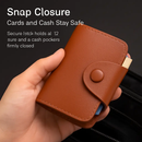 Credit Card Holder Wallet with Snap Closure by LJGDeals