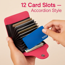 Credit Card Holder Wallet with Snap Closure by LJGDeals