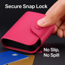 Credit Card Holder Wallet with Snap Closure by LJGDeals