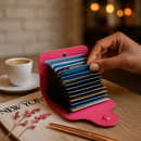 Credit Card Holder Wallet with Snap Closure by LJGDeals