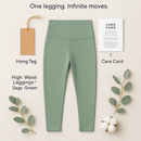 Women's High Waist Leggings with Tummy Control by LJGDeals