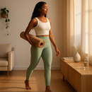 Women's High Waist Leggings with Tummy Control by LJGDeals