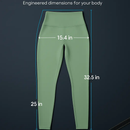 Women's High Waist Leggings with Tummy Control by LJGDeals