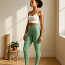 Women's High Waist Leggings with Tummy Control by LJGDeals