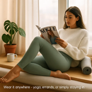 Women's High Waist Leggings with Tummy Control by LJGDeals