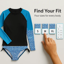 Women Long Sleeve 2-Piece Swimwear Top for Surfing and Beach by LJGDeals