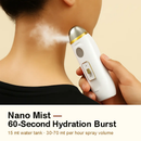 Handheld car massage atomizer for nano mist hydration by LJGDeals