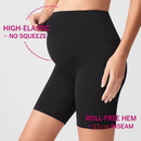 Maternity Shorts Seamless Pregnancy Yoga with Pockets by LJGDeals