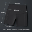 Maternity Shorts Seamless Pregnancy Yoga with Pockets by LJGDeals