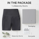 Maternity Shorts Seamless Pregnancy Yoga with Pockets by LJGDeals