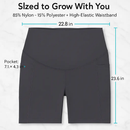 Maternity Shorts Seamless Pregnancy Yoga with Pockets by LJGDeals