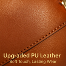 Women’s Soft Leather Handbag Tote Bags Large Shoulder Crossbody Bag 7 Cells Zipper Purse Handle Bag Phone Book Cosmetic Case for Office Lady Student by LJGDeals