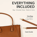 Women’s Soft Leather Handbag Tote Bags Large Shoulder Crossbody Bag 7 Cells Zipper Purse Handle Bag Phone Book Cosmetic Case for Office Lady Student by LJGDeals