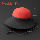 Women's Summer Sun Bucket Hat with Foldable Wide Brim by LJGDeals