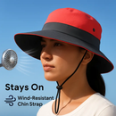 Women's Summer Sun Bucket Hat with Foldable Wide Brim by LJGDeals