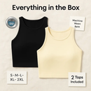 Cropped Tank Top for Women: Sleeveless, High Neck by LJGDeals