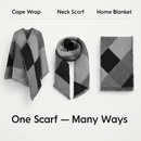 Winter Warm Scarf - Cozy Knit Shawl, Wrap & Blanket by LJGDeals