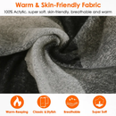 Winter Warm Scarf - Cozy Knit Shawl, Wrap & Blanket by LJGDeals