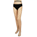 Women Fishnet Tights Sexy High Waist Fishnet Pantyhose Stretchy Mesh Hollow Out Tights Stockings w/ Small Medium Large Hole Choices by LJGDeals