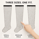 Women Fishnet Tights Sexy High Waist Fishnet Pantyhose Stretchy Mesh Hollow Out Tights Stockings w/ Small Medium Large Hole Choices by LJGDeals