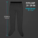 Women Fishnet Tights Sexy High Waist Fishnet Pantyhose Stretchy Mesh Hollow Out Tights Stockings w/ Small Medium Large Hole Choices by LJGDeals