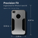 Aluminum Case for iPhone 4/4s - Slim Protective Cover by LJGDeals