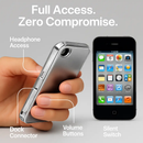 Aluminum Case for iPhone 4/4s - Slim Protective Cover by LJGDeals
