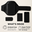 Phone Armband Case Adjustable Sweat-Resistant for Running by LJGDeals