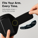 Phone Armband Case Adjustable Sweat-Resistant for Running by LJGDeals