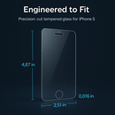 Tempered Glass Screen Protector for iPhone 5 by LJGDeals