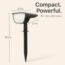 Solar Landscape Spotlight for Outdoor Spaces by LJGDeals
