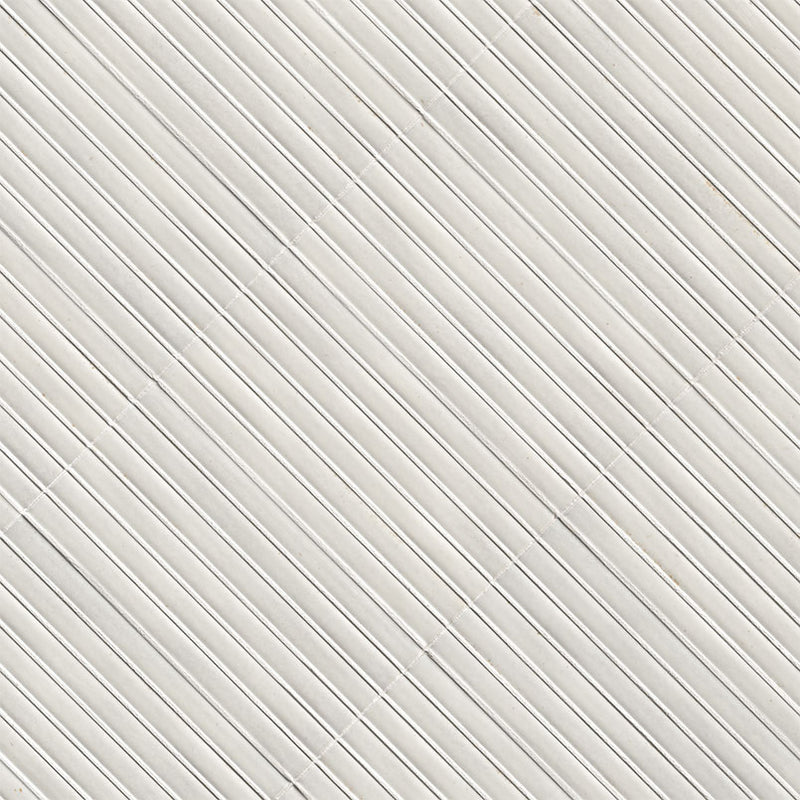 MSI Gems Bianco Fluted Tile, photo 2 of 16