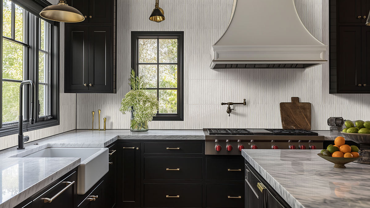 MSI Gems Bianco Fluted Tile, photo 14 of 16