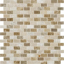 Geneve Polished 5/8x1 1/4 Marble Mosaics 12x12