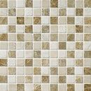 Geneve Tumbled 1x1 Marble Mosaics 12x12